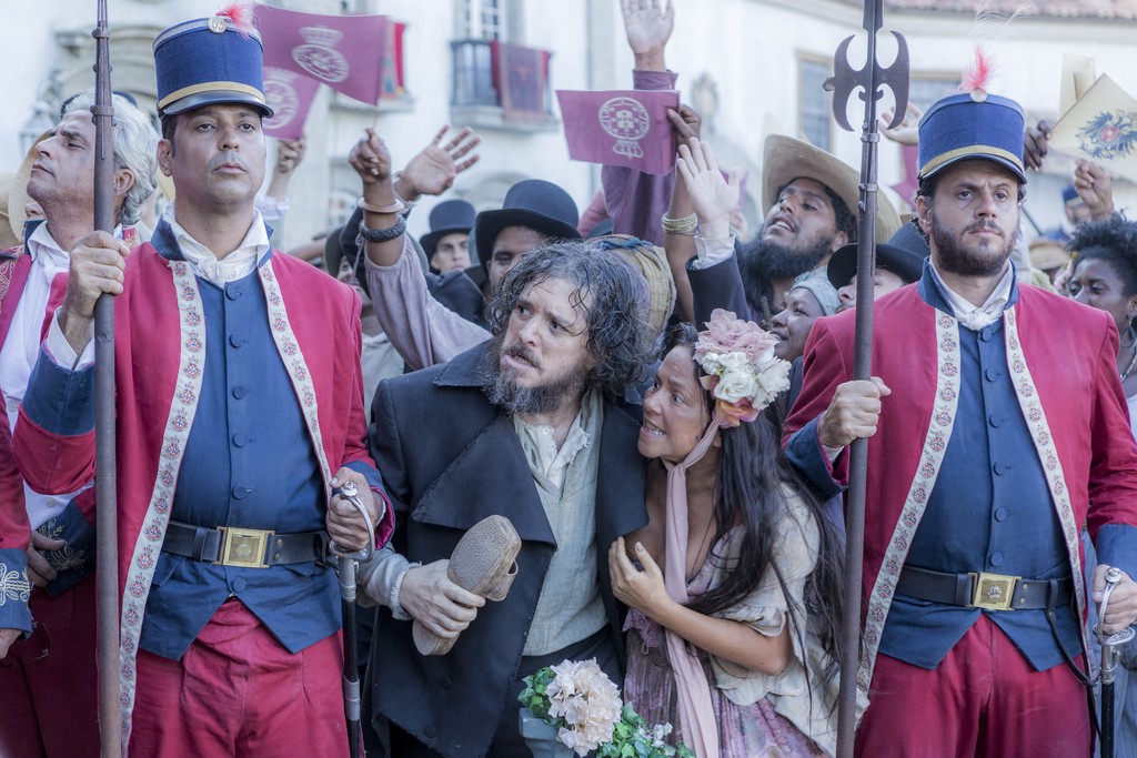 Guilherme Piva e Viviane Pasmanter em Novo Mundo (Divulgação/ TV Globo)
