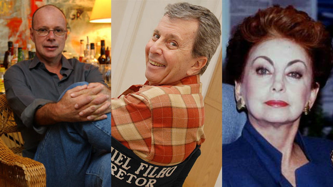 Gilberto Braga, Daniel Filho e Beatriz Segall