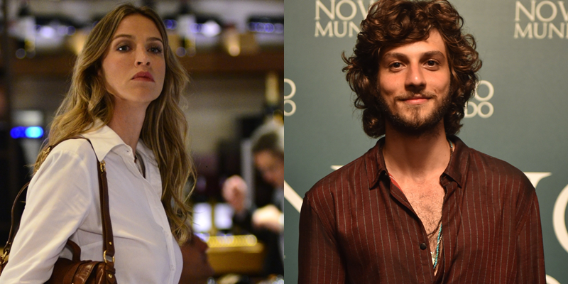 Luana Piovani e Chay Suede serão mãe e filho em O Sétimo Guardião (Divulgação/Globo)