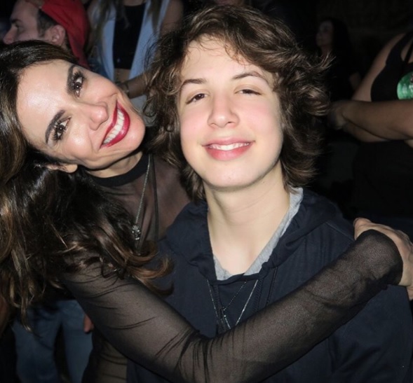 Luciana Gimenez e Lucas Jagger