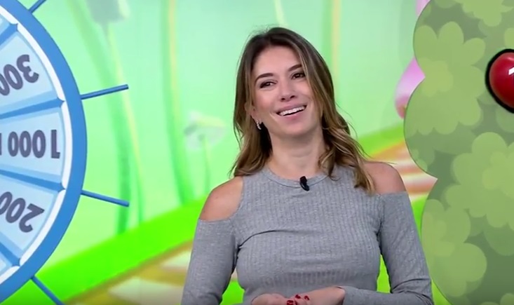 Rebeca Abravanel filha de Silvio Santos no Bom Dia e Cia