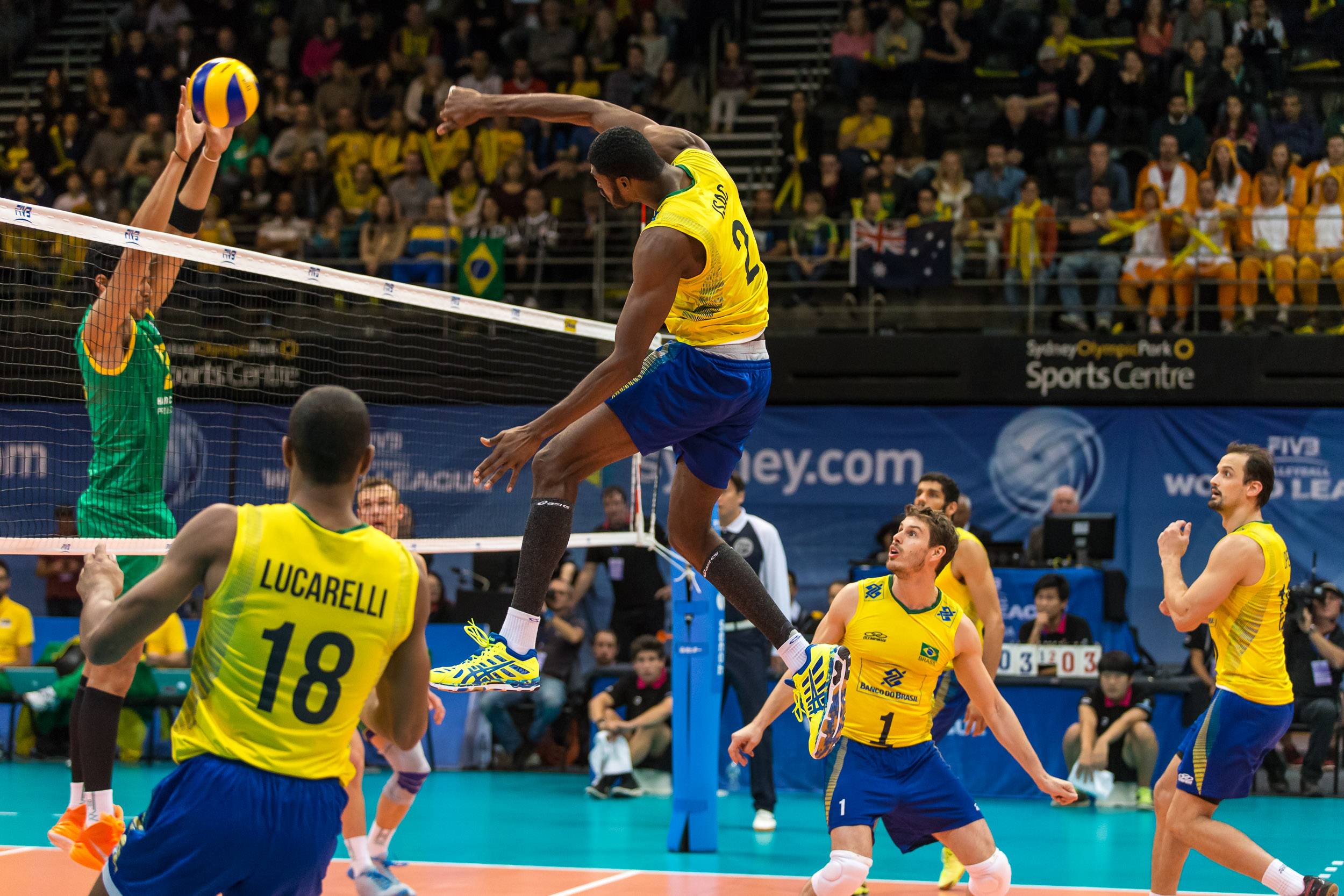 Seleção brasileira masculina de vôlei (Divulgação)