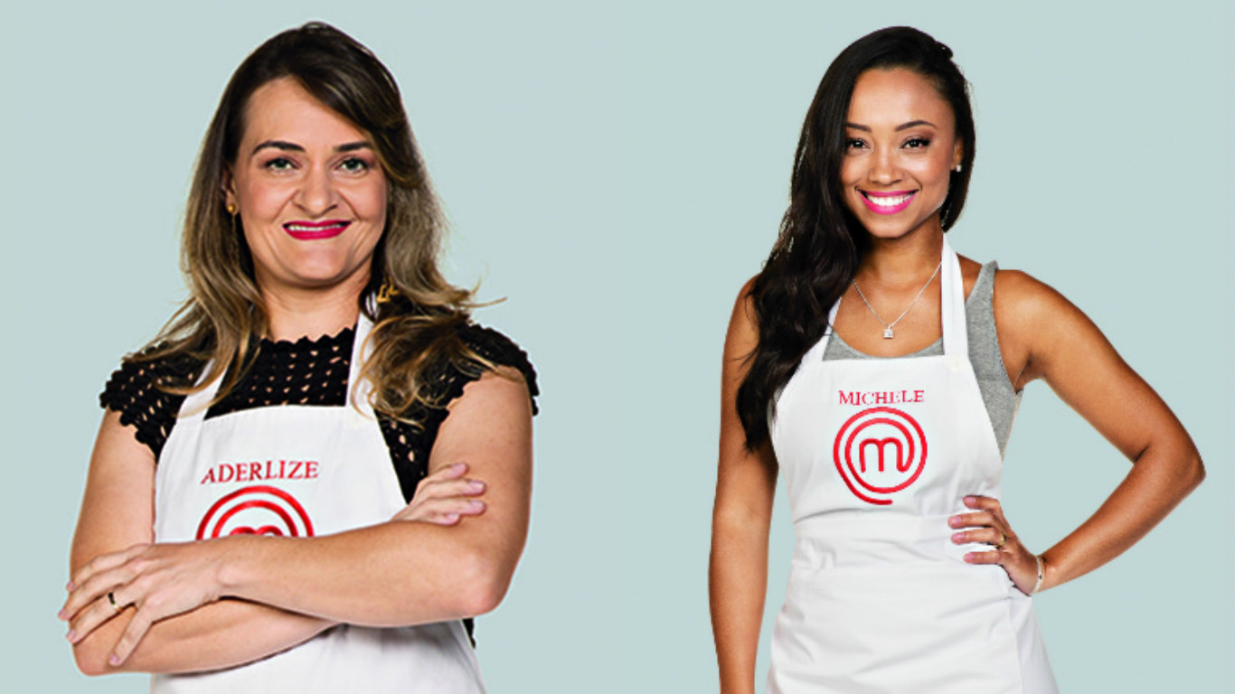 Aderlize Martins e Michele Crispim