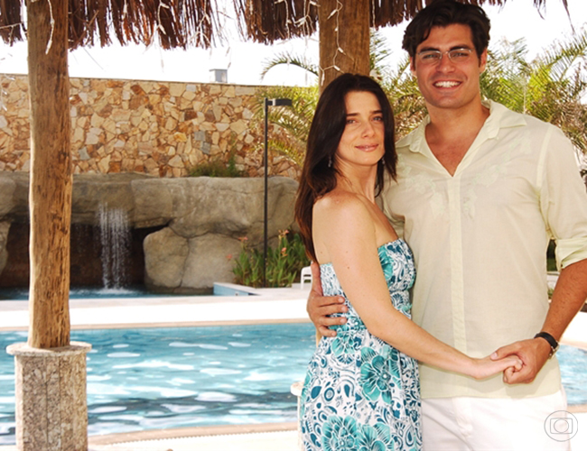 Letícia Spiller e Thiago Lacerda em Quem Vai Ficar com Mário (Divulgação/ TV Globo)