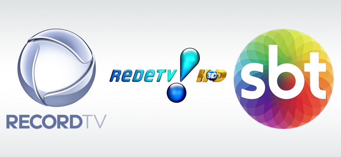 Record, Rede TV! e SBT