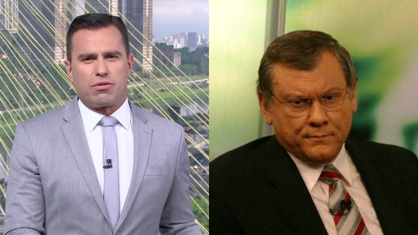 Rodrigo Bocardi e Milton Neves