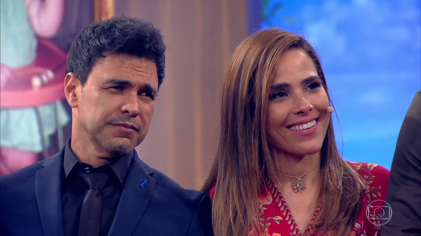 Zezé Di Camargo e Wanessa Camargo no Tamanho Família (Reprodução)