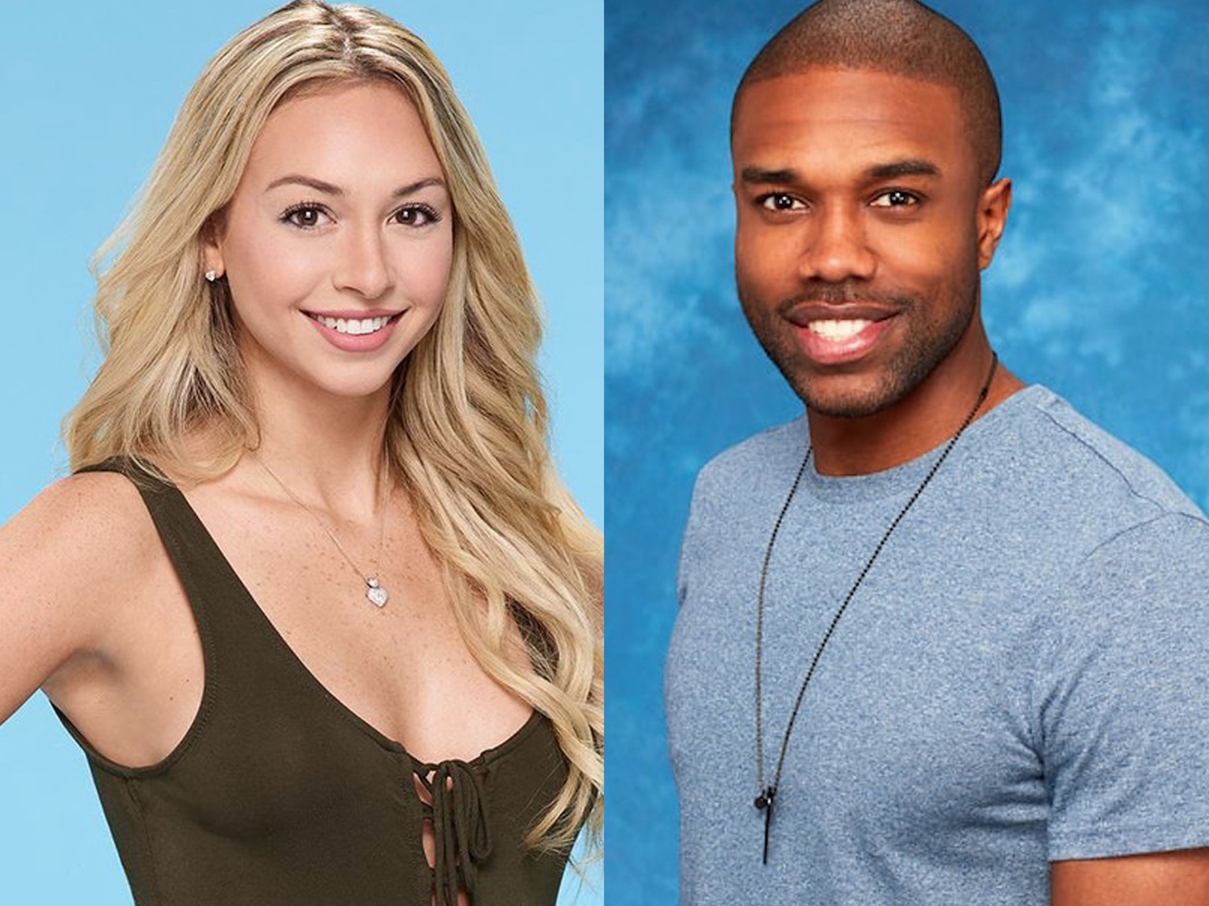 Corinne Olympios e DeMario Jackson (Divulgação)