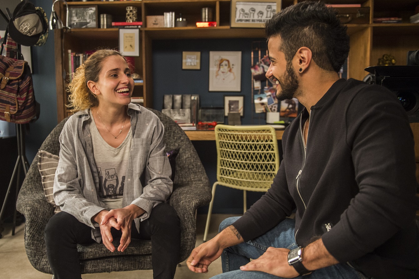 Tereza ( Tarso Brant ) e Ivana ( Carol Duarte )