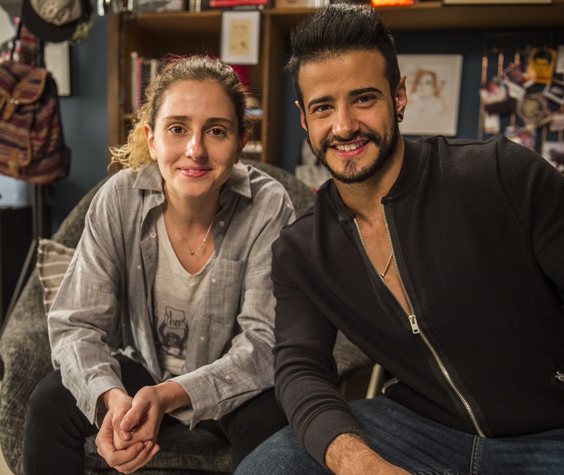 Carol Duarte e Tarso Brant