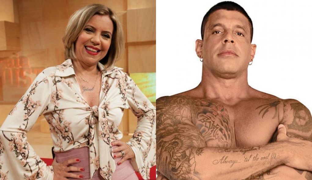 Astrid Fontenelle e Alexandre Frota