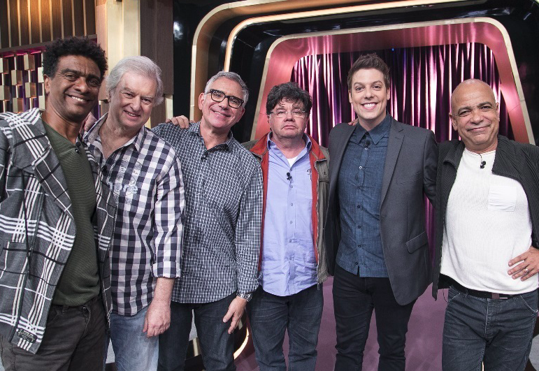 Elenco do Casseta & Planeta, Urgente!, no Programa do Porchat
