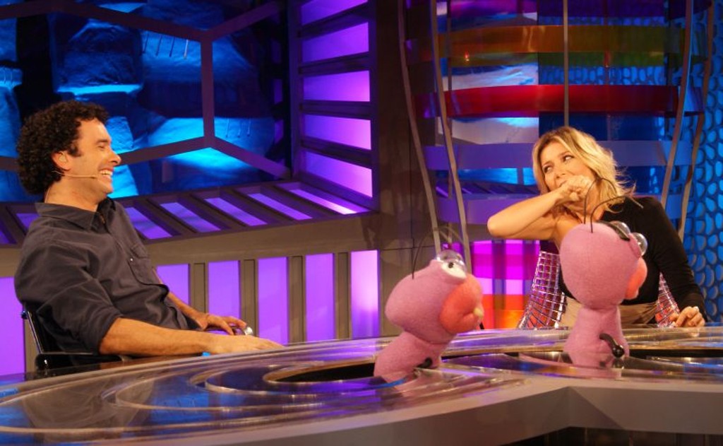 Marco Luque recebe Luiza Possi em O Formigueiro