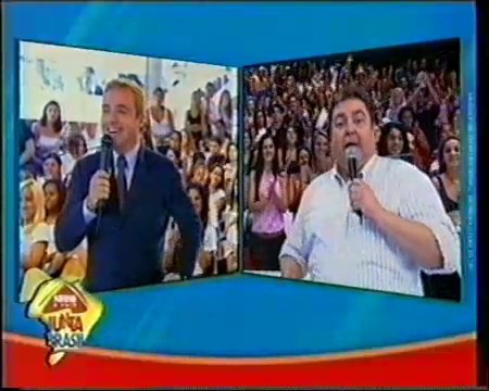 Gugu e Faustão (Reprodução)