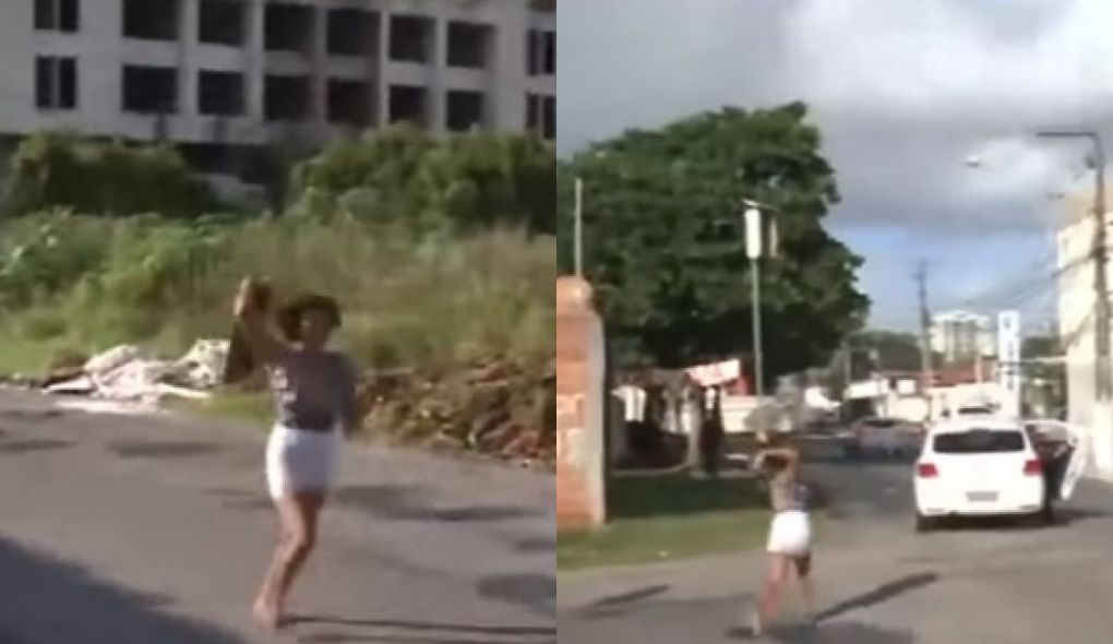 Mulher atacou repórter do Balanço Geral Sergipe Manhã