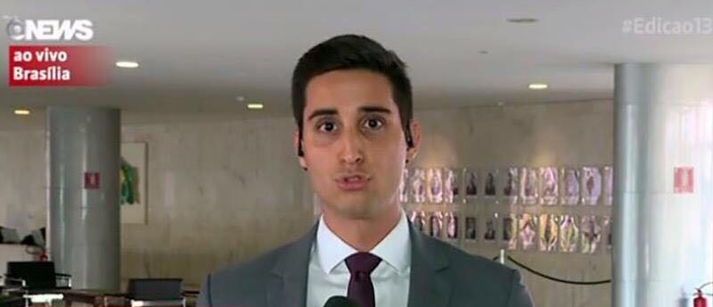 Murilo Salviano, repórter da Globo News