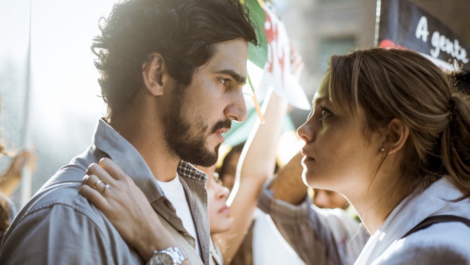 Renato Góes e Sophie Charlotte