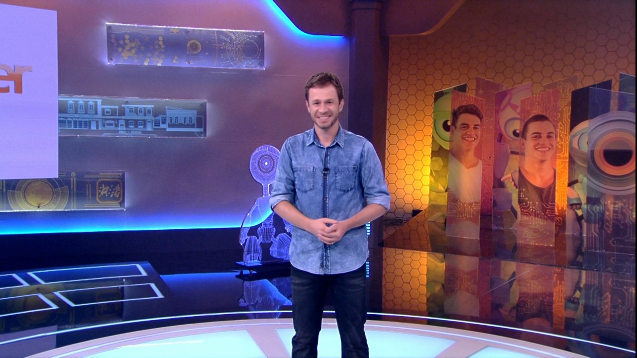 Tiago Leifert, apresentador do Big Brother Brasil