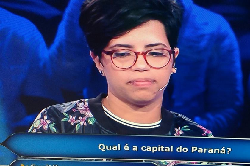 Jovem não soube responder qual era a capital do Paraná (Divulgação)