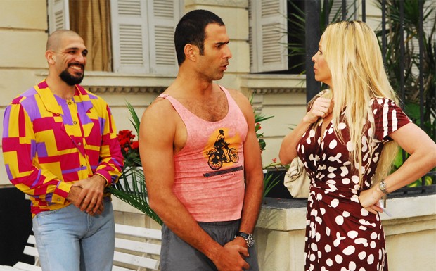 Miguel Nader, Mascos Pasquim e Danielle Winits