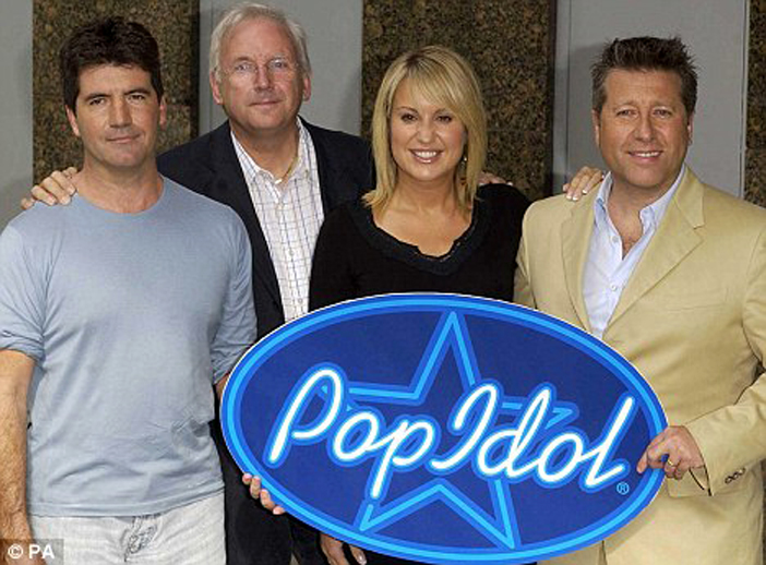 Jurados do Pop Idol britânico (Divulgação)