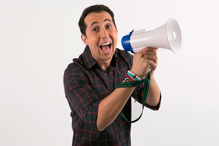 Thiago Rocha, apresentador da Rede TV! (Divulgação)