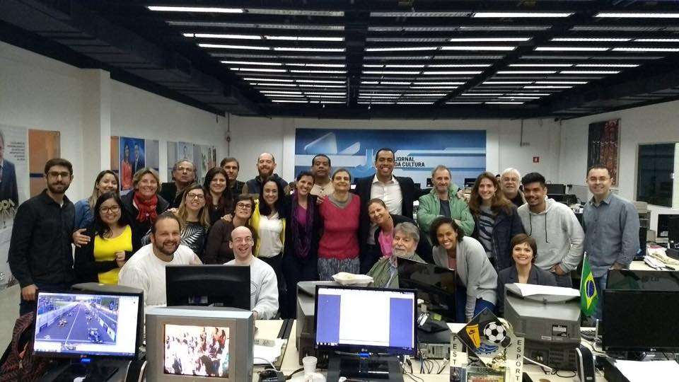 Marcos Clementino se despede da TV Cultura