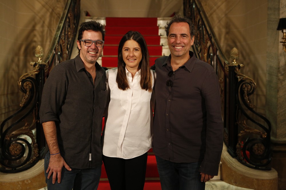Bruno Mazzeo, Joana Jabace e Maurício Farias