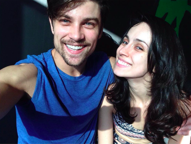 Raphael Sander e Nay Fernandes