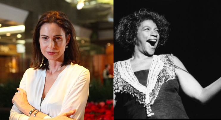 Sílvia Pfeifer e Zezé Motta