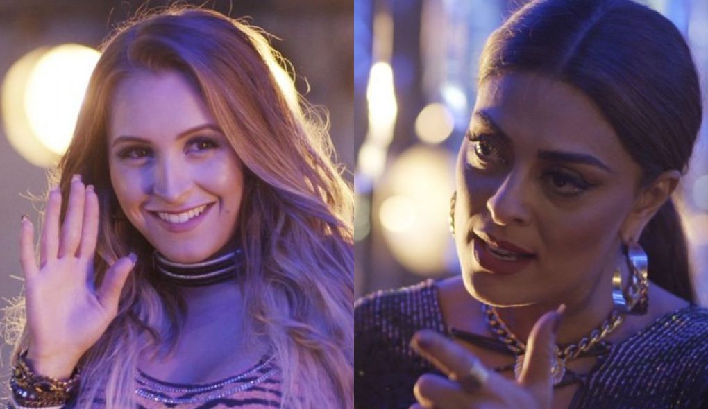 Carine (Carla Diaz) e Bibi (Juliana Paes) de A Forca do Querer