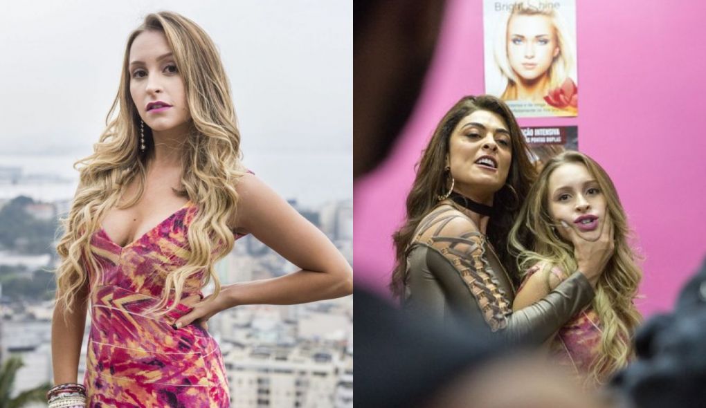 Carine (Carla Diaz) e Bibi (Juliana Paes)