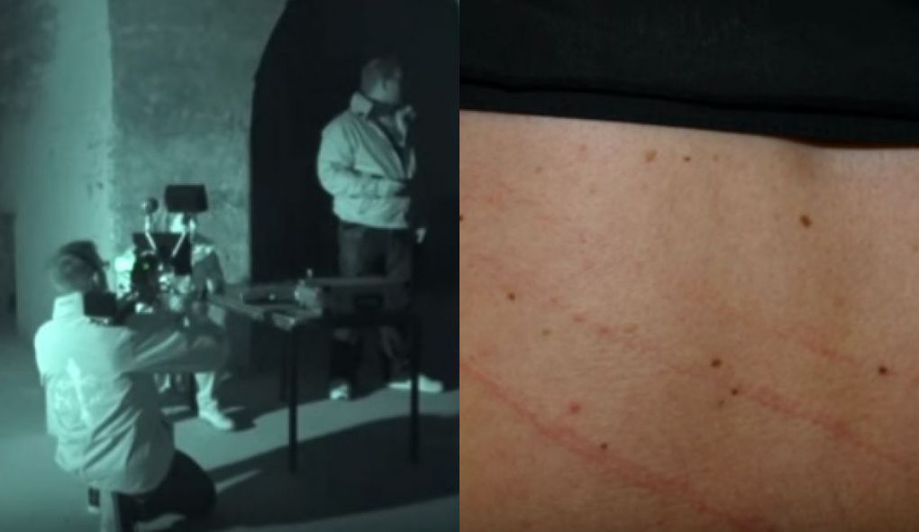 Cinegrafista disse ter sido atacado por espírito durante gravação