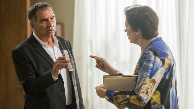 Eurico (Humberto Martins) e Silvana (Lília Cabral) de A Forca do Querer