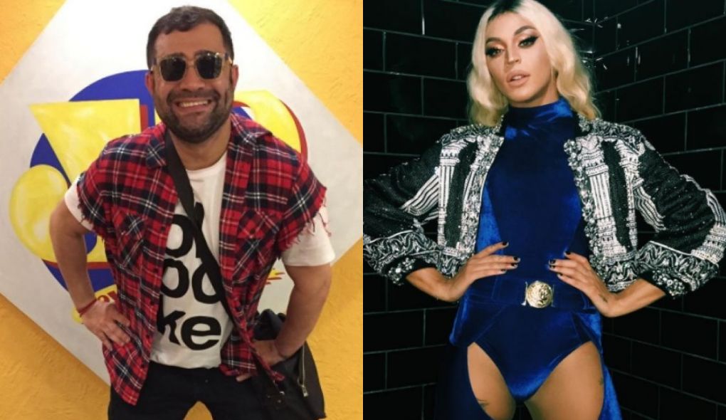 Evandro Santo e Pabllo Vittar