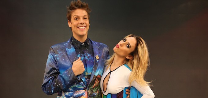 Fábio Porchat e Tatá Werneck