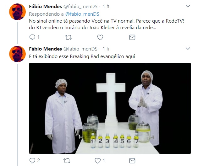 Internauta reclamou sobre atraso na exibição de Você na TV no Rio de Janeiro