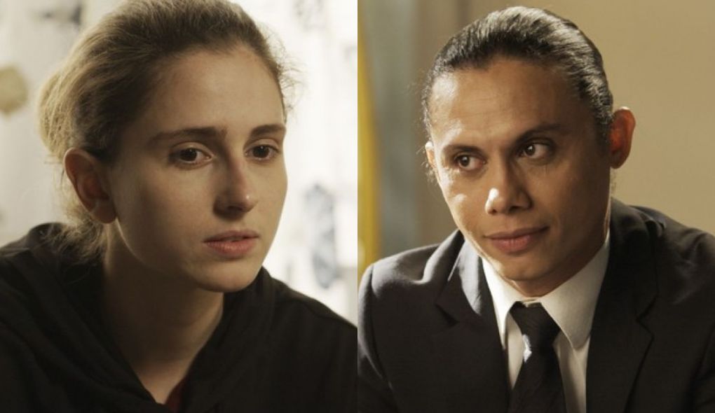 Ivana (Carol Duarte) e Nonato (Silvero Pereira) de A Forca do Querer