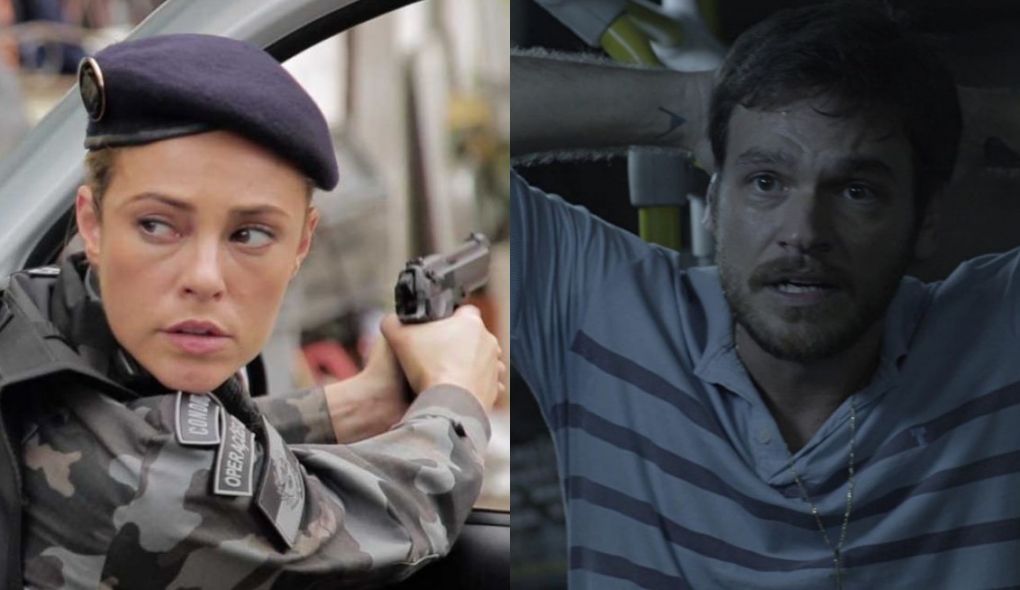 Jeiza (Paolla Oliveira) e Rubinho (Emílio Dantas) de A Forca do Querer