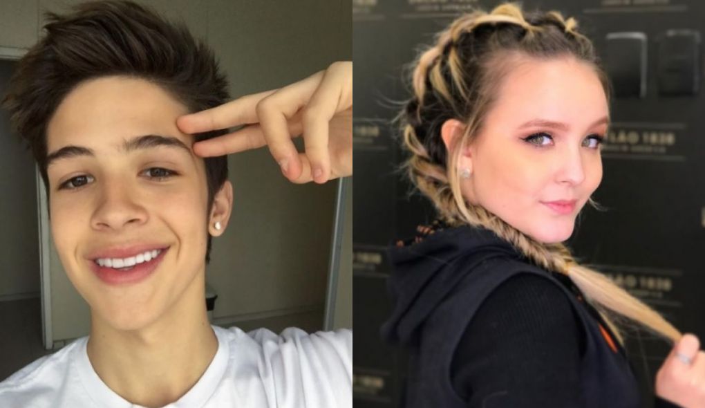 Joao Guilherme e Larissa Manoela