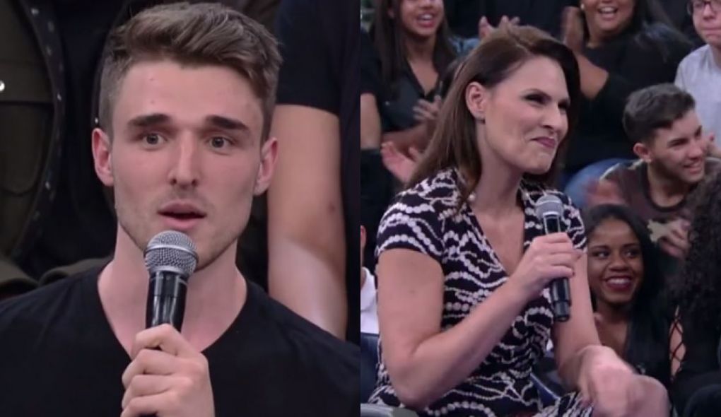 Jovem elogiou Laura Muller no Altas Horas