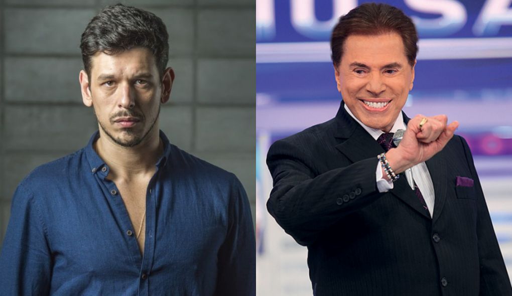 João Vicente de Castro e Silvio Santos