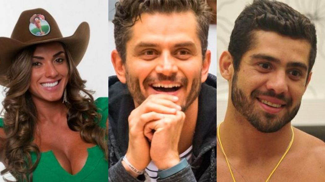 Nicole Bahls, Marcos Harter e Yuri Fernandes