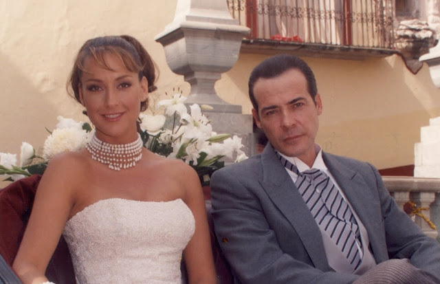 Ana Cristina (Susana González) e Otávio (César Évora) de No Limite da Paixão