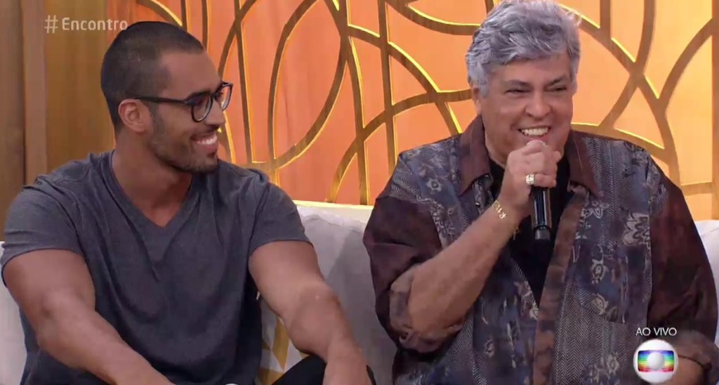 Rodrigo West e Sidney Magal no Encontro