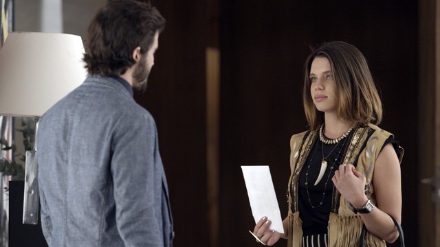 Ruy (Fiuk) e Cibele (Bruna Linzmeyer) de A Forca do Querer