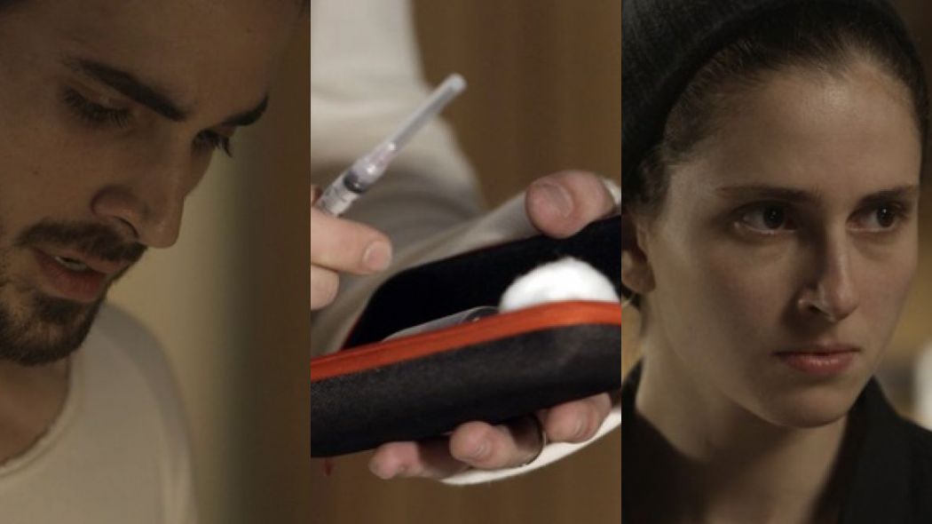 Ruy (Fiuk) e Ivana (Carol Duarte) de A Forca do Querer