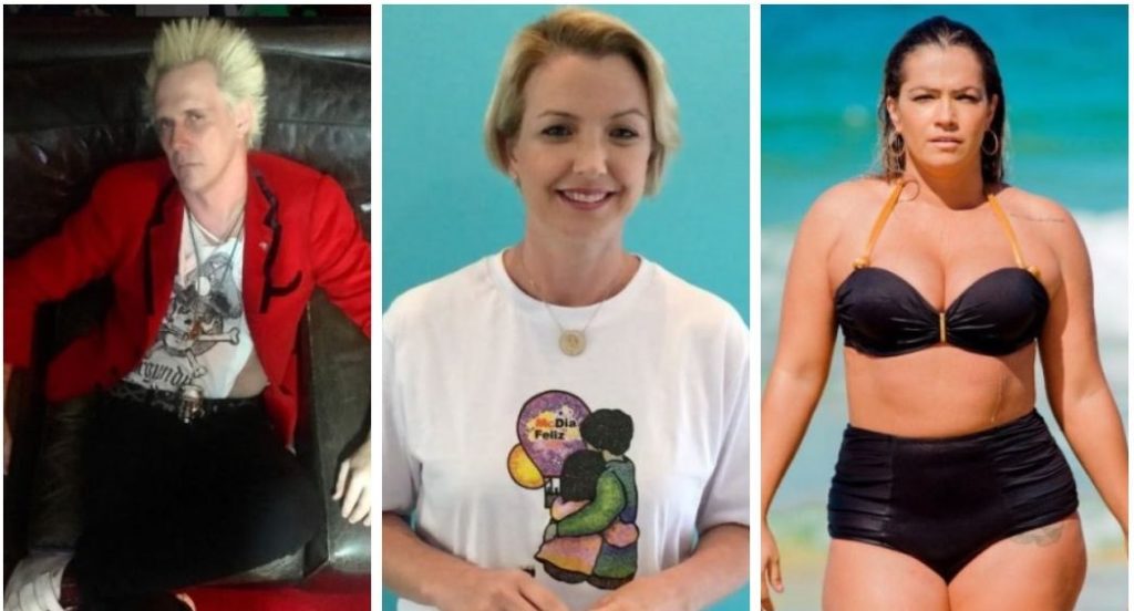 Supla, Alessandra Scatena e Fani Pacheco