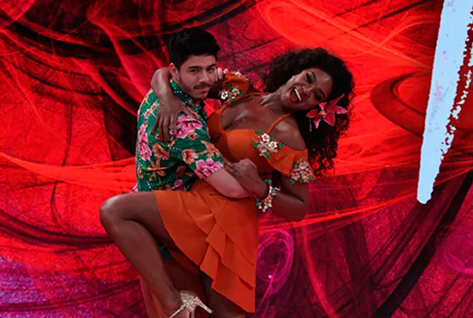 Cris Vianna na Dança dos Famosos
