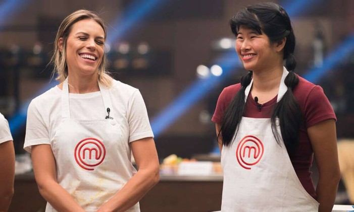 Déborah e Yoku, do MasterChef (Carlos Reinis/Band)